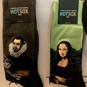 HOTSOX Men’s Famous Artist series 2 for $14 Great Gift for that budding Artist